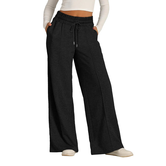 High Waisted Wide Leg Casual Yoga Pants